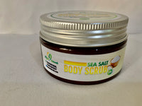 Sea Salt Body Scrub - alyssaglownaturally.com