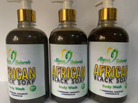 African Black Soap Body Wash - alyssaglownaturally.com