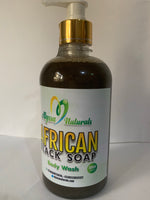 African Black Soap Body Wash - alyssaglownaturally.com